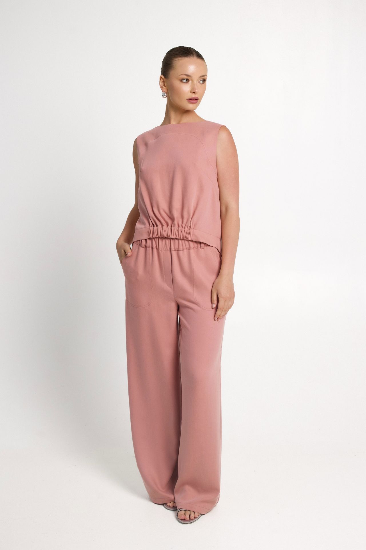 Spodnie Uno Dusty Pink