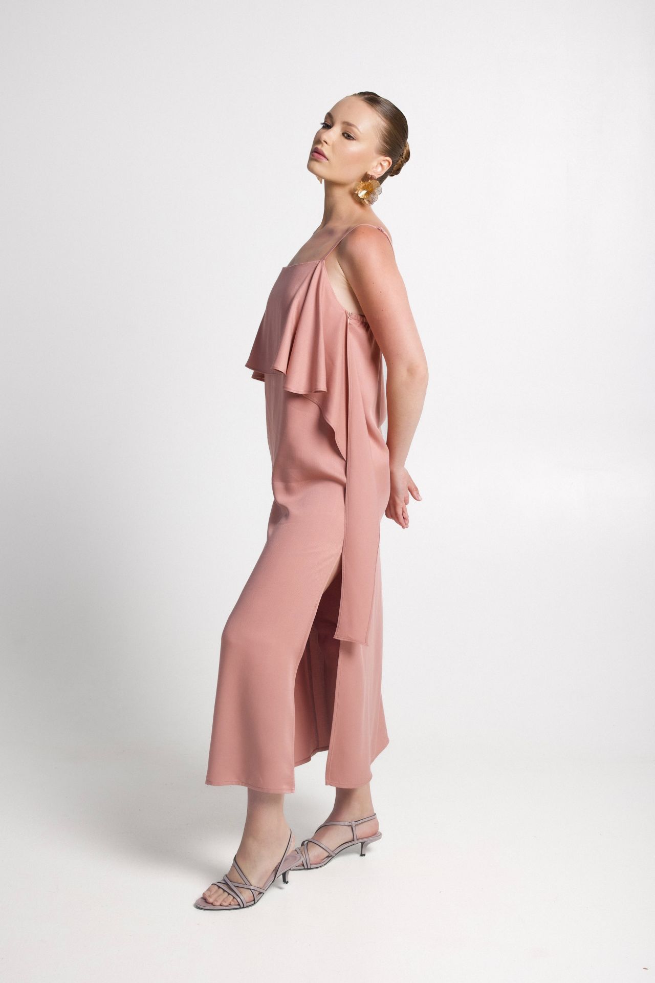 Sukienka Tres Dusty Pink - obrazek 2
