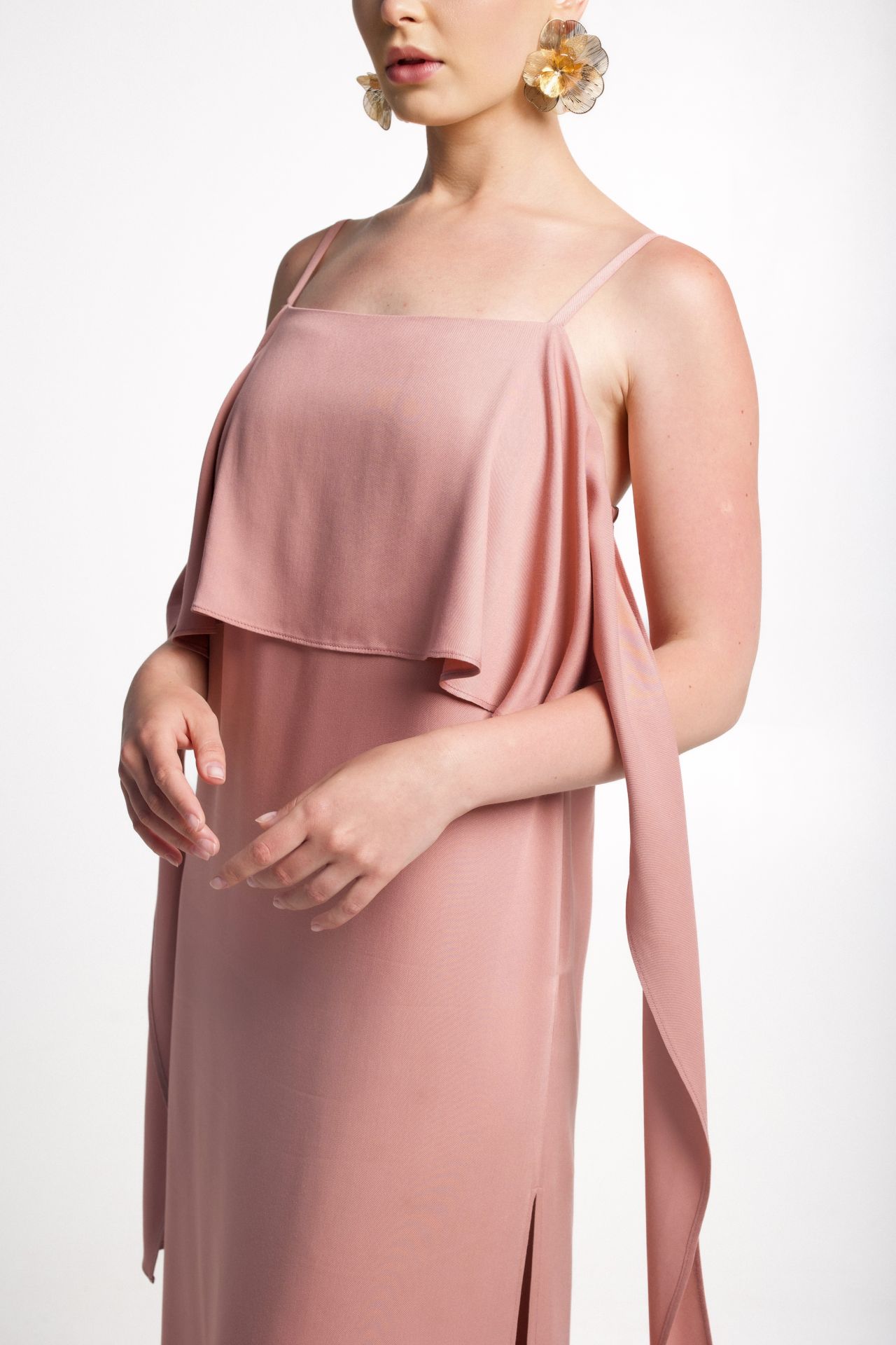 Sukienka Tres Dusty Pink - obrazek 4