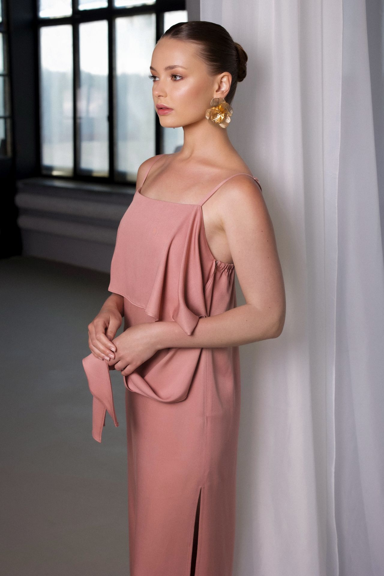 Sukienka Tres Dusty Pink - obrazek 5