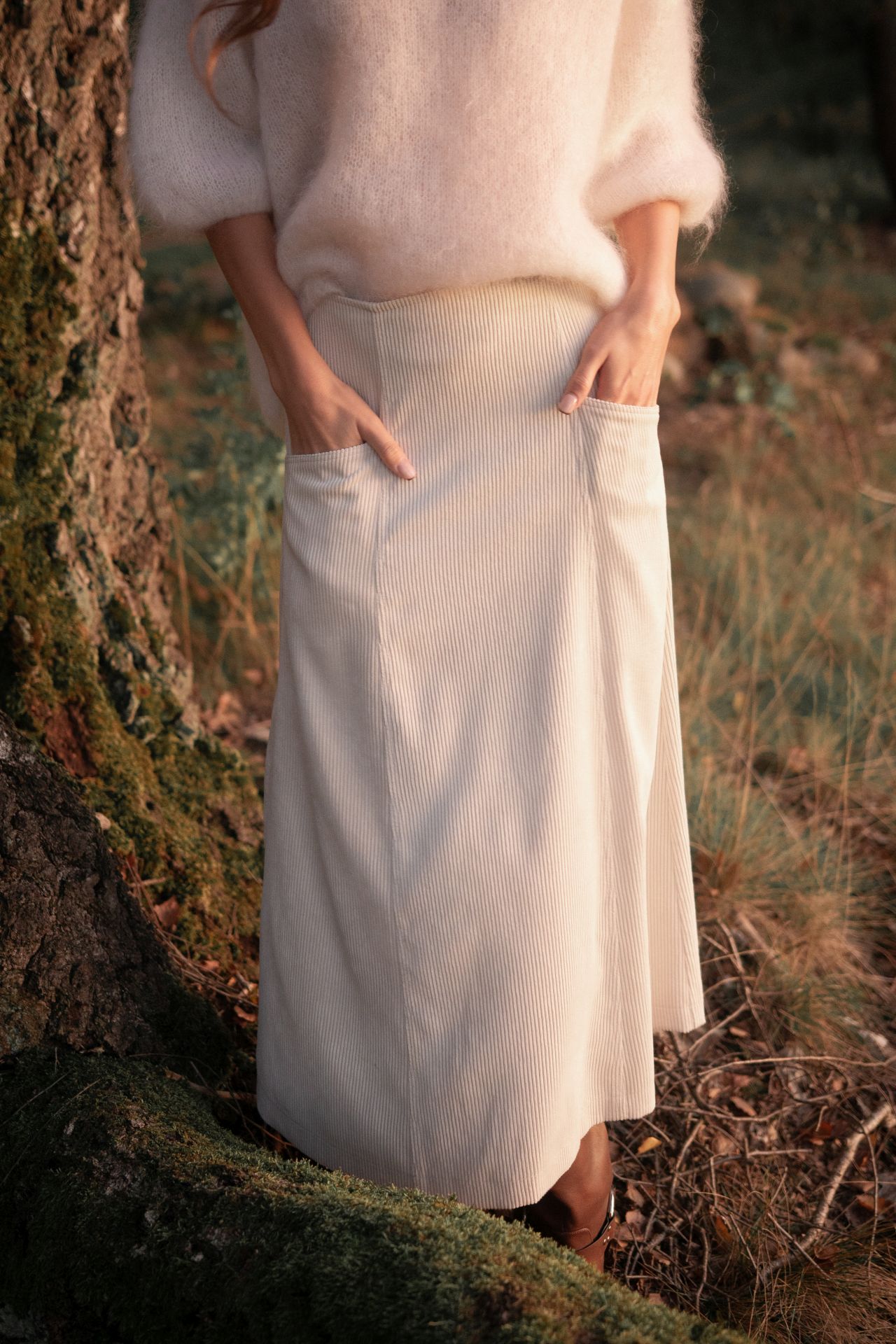 Spódnica Lucinda (ecru) - obrazek 5