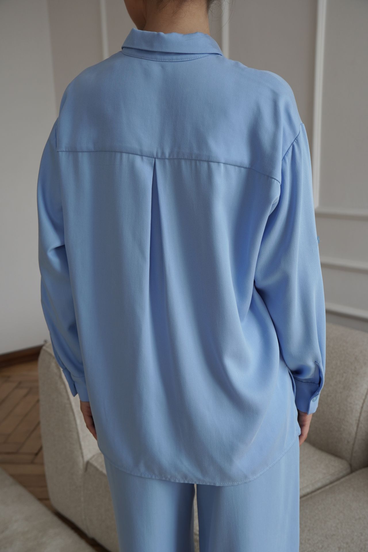 Koszula Sadie (baby blue) - obrazek 4
